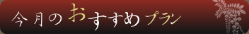 今月のおすすめ